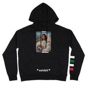 NWT UrbanCooLab Lemonardo Moona Lisa Black Hoodie - Size L